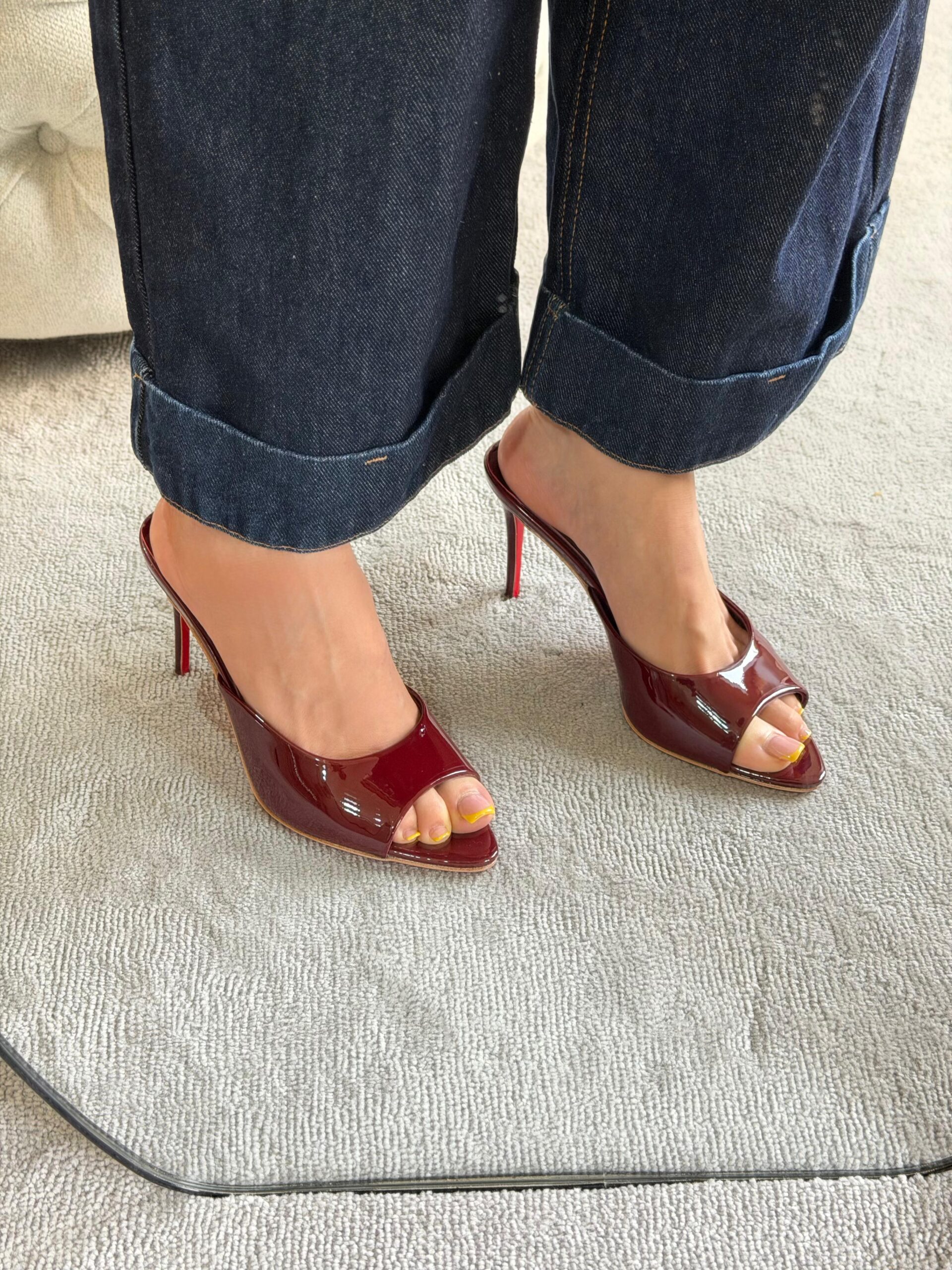 Christian Louboutin Miss Z 80 mules - Image 2