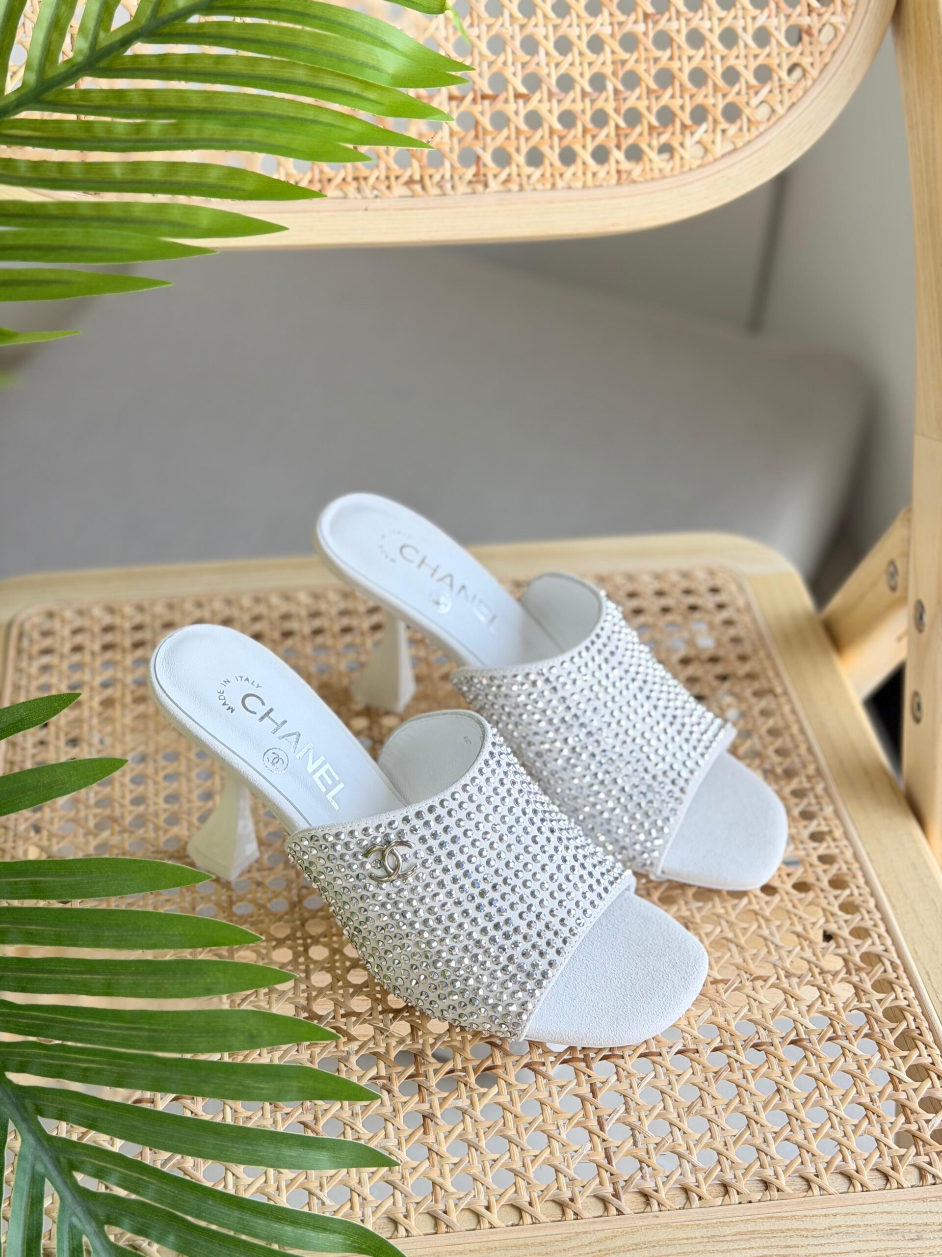 Chanel Mules - Diamantés - Image 4