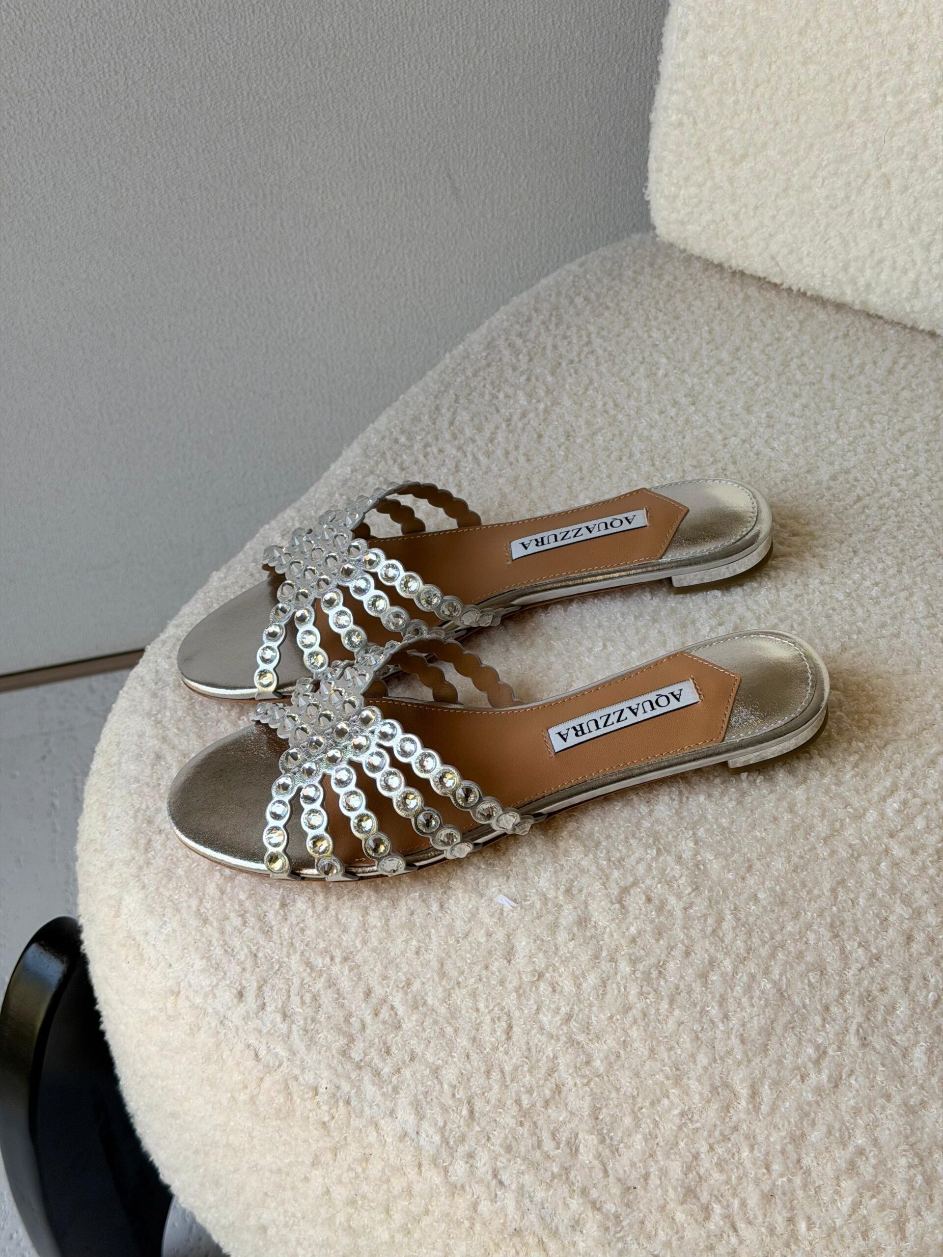 Aquazzura Tequila Crystal Sandals - Image 6