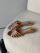 Aquazzura Tequila Crystal Sandals
