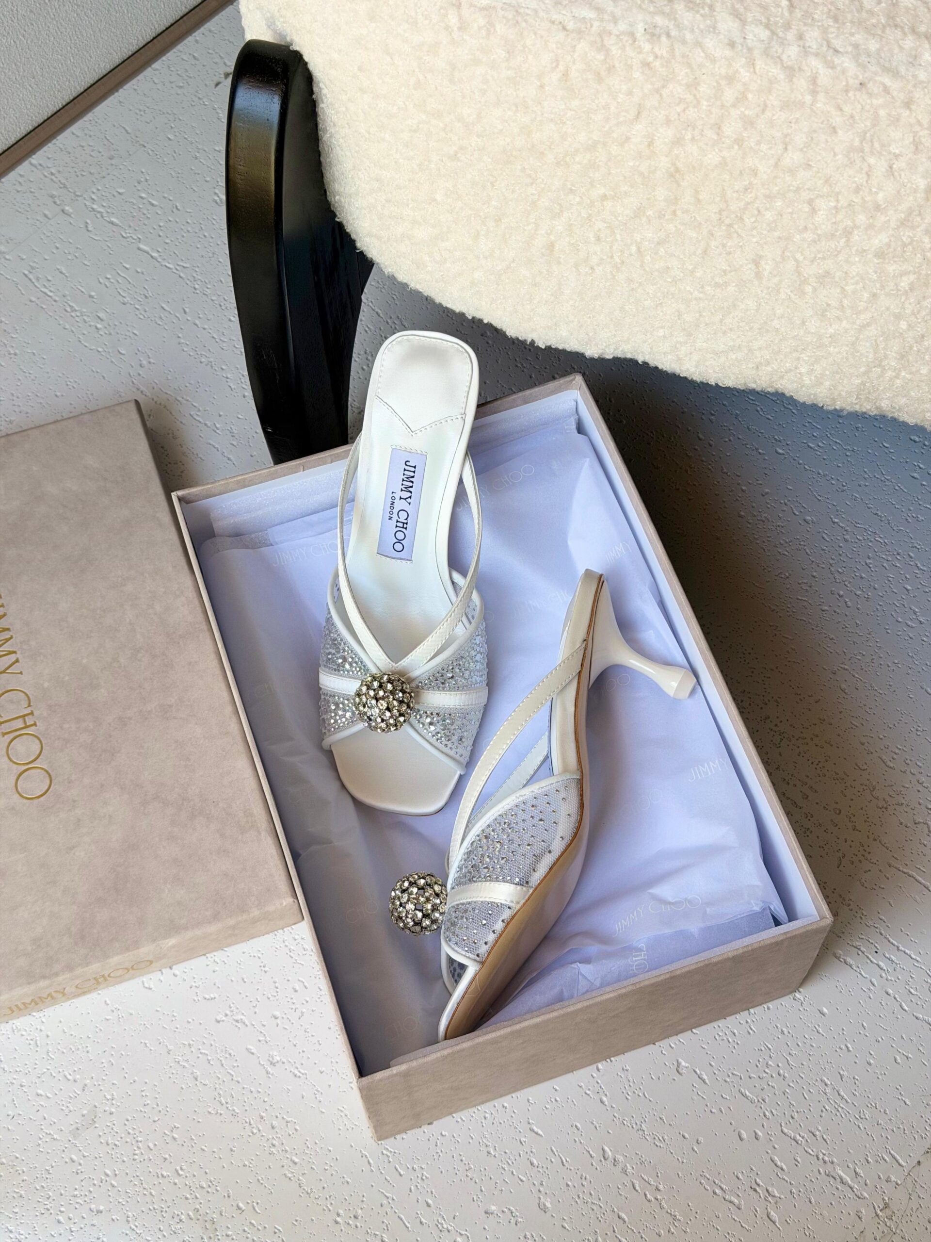 Jimmy Choo Siva 50 mules - Image 3