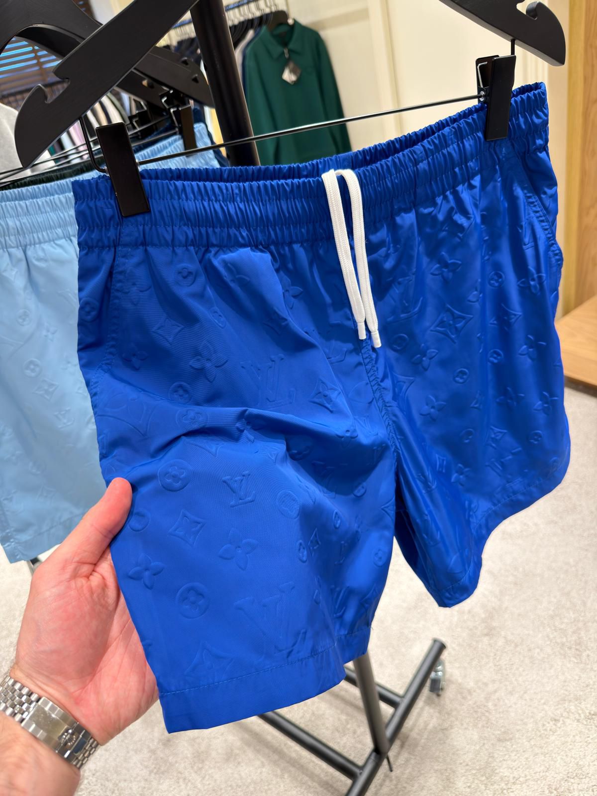 LV Monogram Jacquard Shorts - Image 5