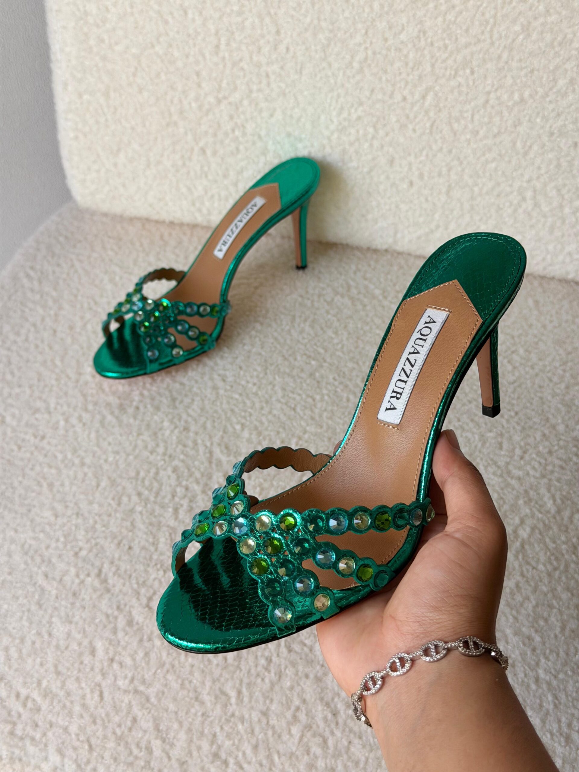 Aquazzura Tequila 75 mules - Image 4