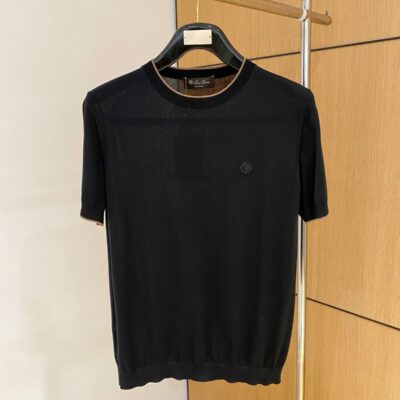 LORO PIANA Silk and Cotton-Blend T-Shirt