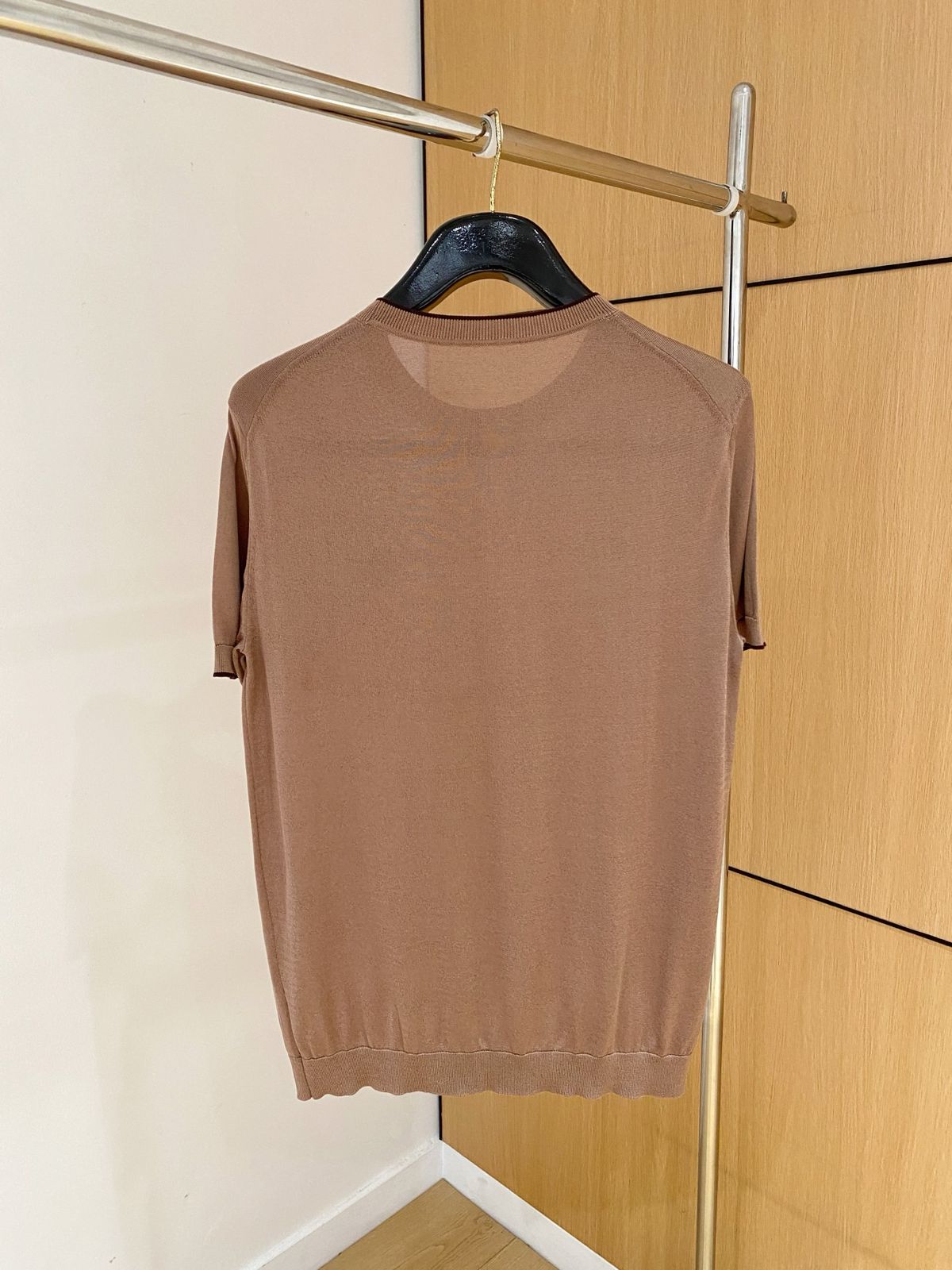 LORO PIANA Silk and Cotton-Blend T-Shirt - Image 9