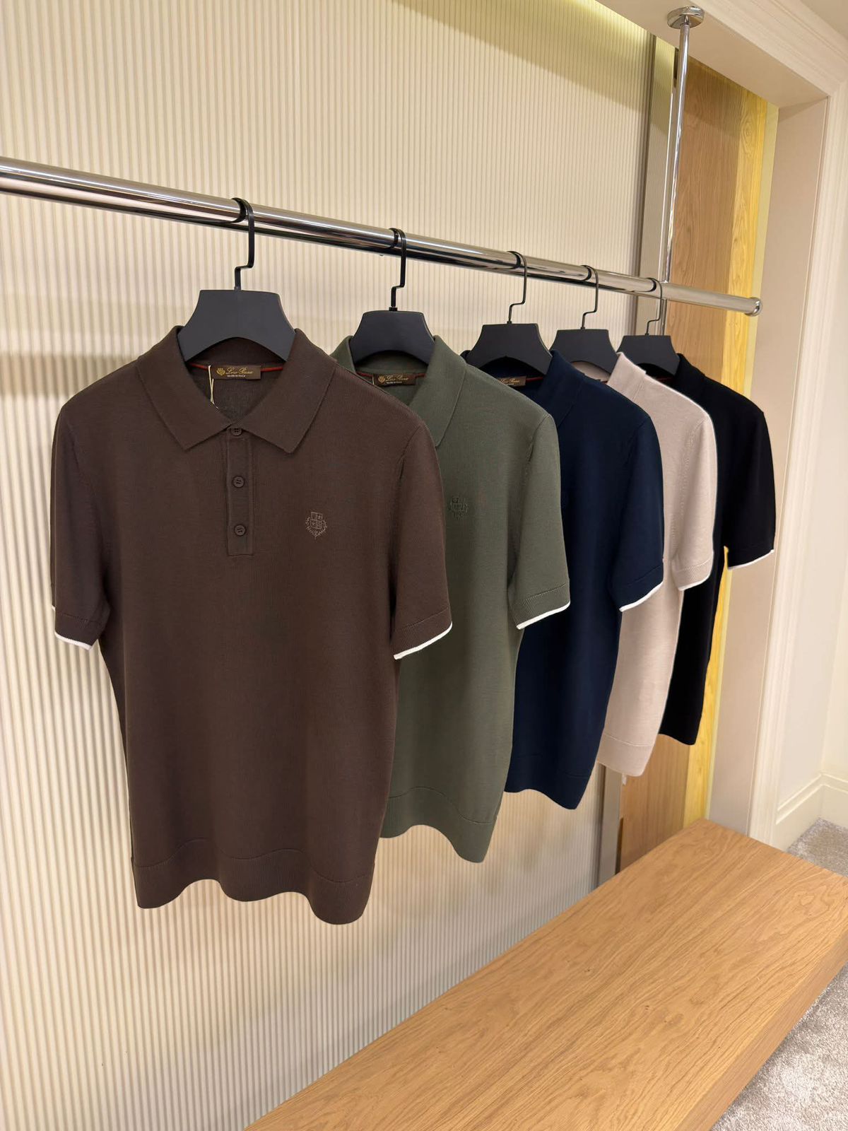 Loro Piana Polo Shirt Cashmere, Silk - Image 5
