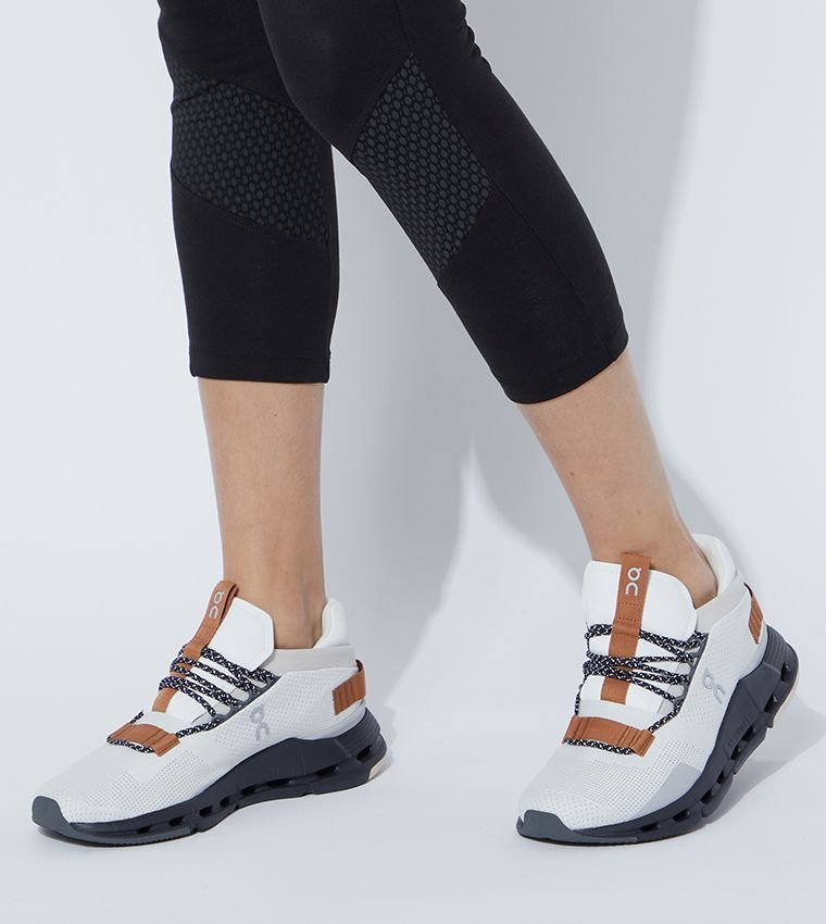 On Running Cloudnova White Shoes - Image 4