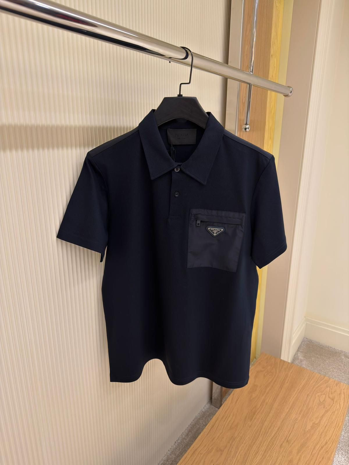 Buy Prada Black Triangle Logo - Image 8