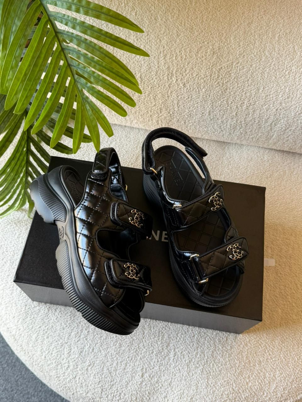 Chanel Sandals - Shiny calfskin - Image 3