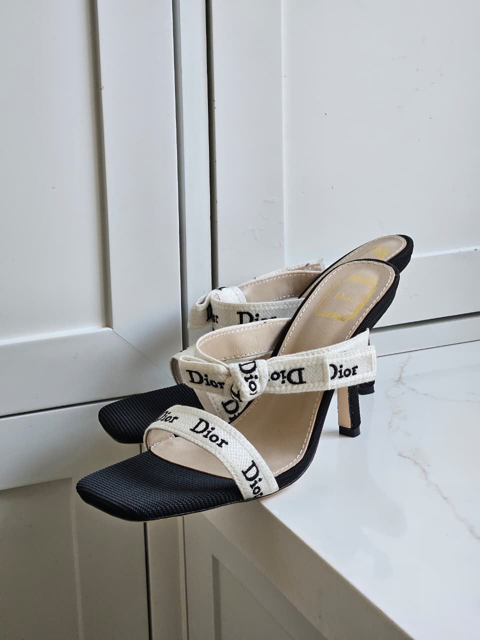 Dior Heeled Sandal with J'Adior Straps